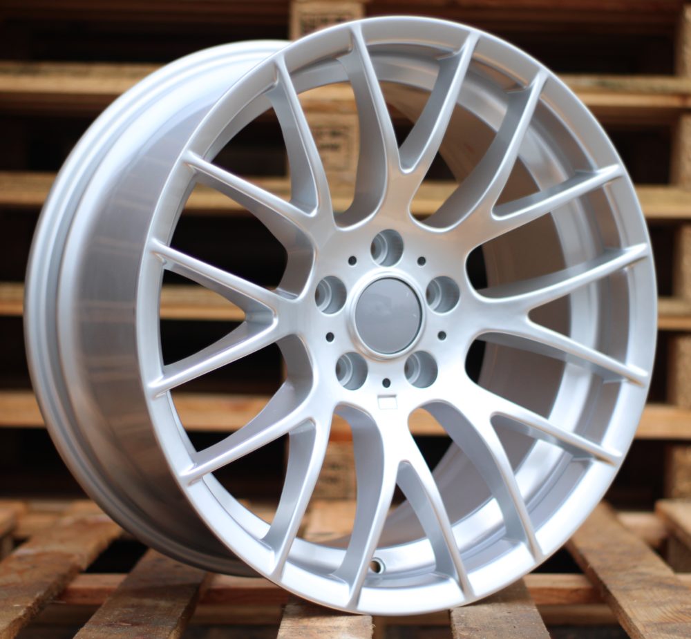 BMW BY956  Sudrabs spīdīgs R18 5X120 8J et34 72.6