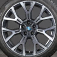 BMW IN3619F  Melns ar pulētu virsmu R19 5X112 8J et46 66.6