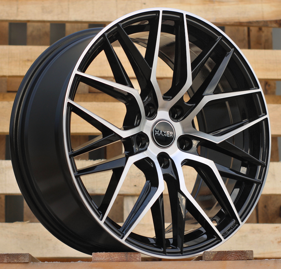 A1273  Melns ar pulētu virsmu R18 5X112 8J et40 66.5