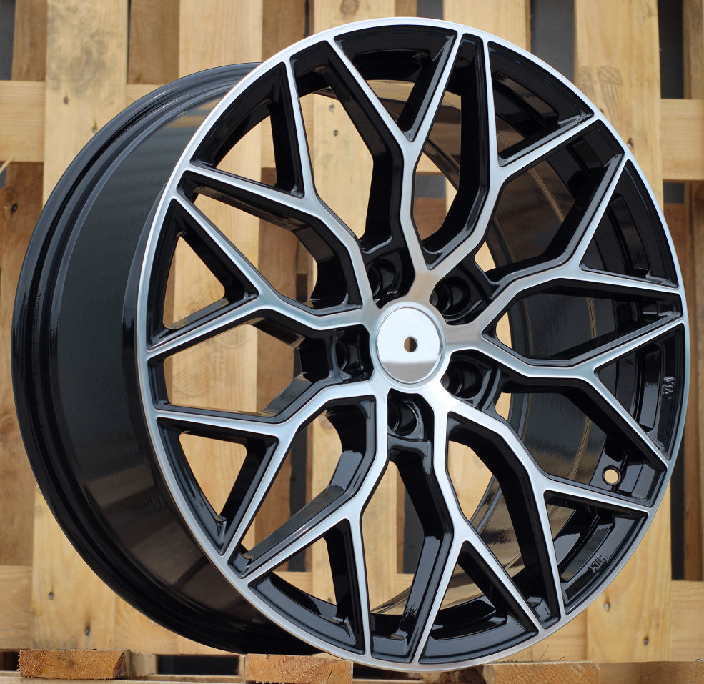 B5812  Melns ar pulētu virsmu R18 5X120 8J et34 72.6