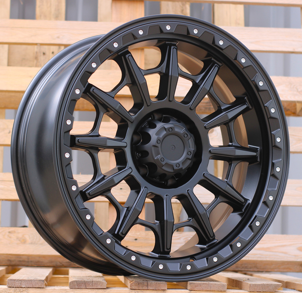 JT200  Melns ar pulētu virsmu R20 6X139.7 9J et 110.1