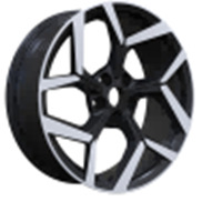 Ford YF5729  Melns pusmatēts ar pulētu virsmu R19 5X108 8J et47.5 63.4