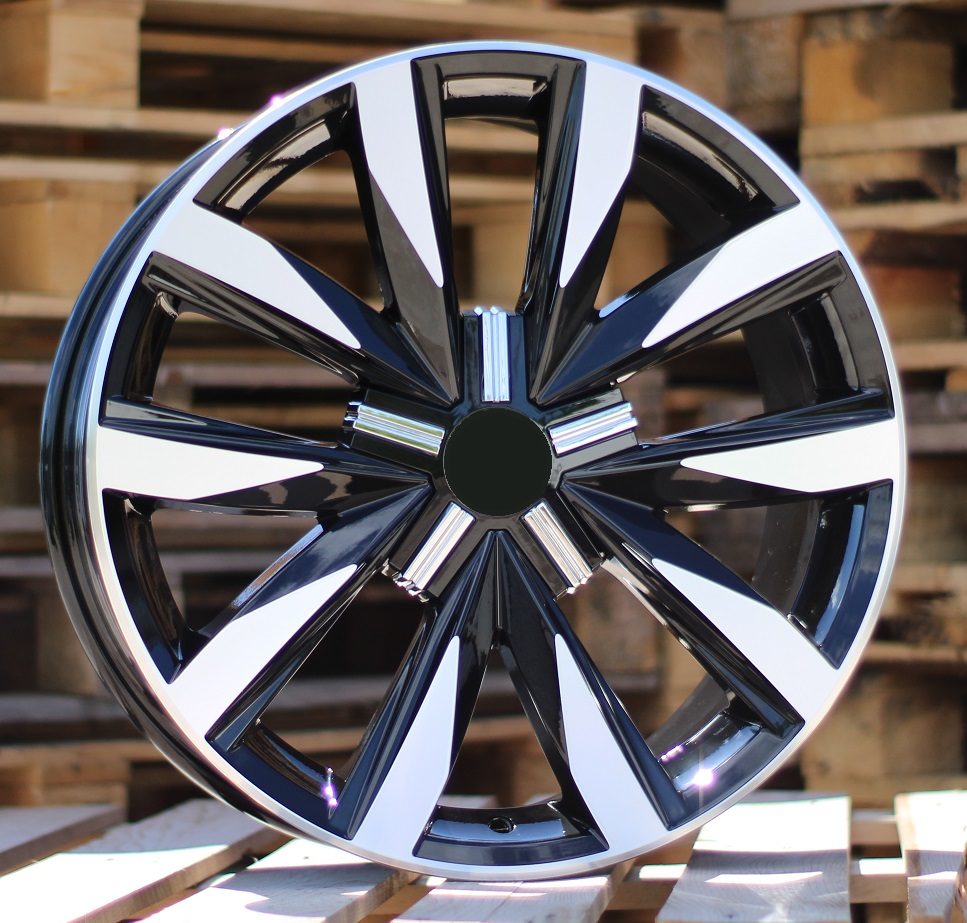 Volkswagen B1351  Melns ar pulētu virsmu R18 5X120 8J et50 65.1