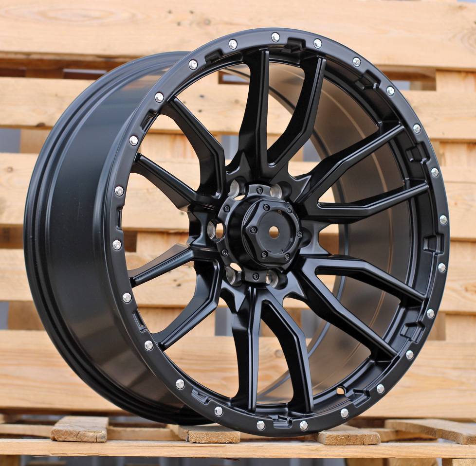 I6098  Melns pusmatēts R18 6X139.7 9J et10 106.1
