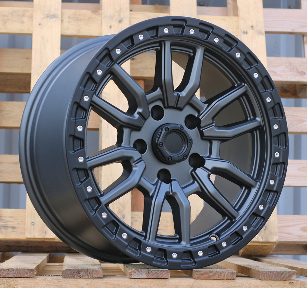 B1823  Pelēks Gunmetal R17 5X127 8.5J et 71.5