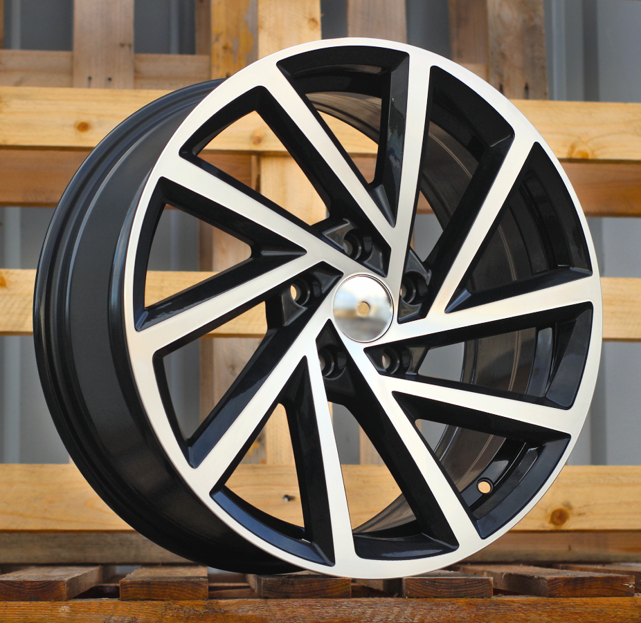 Volkswagen B5329  Melns ar pulētu virsmu R17 5X112 7.5J et45 57.1