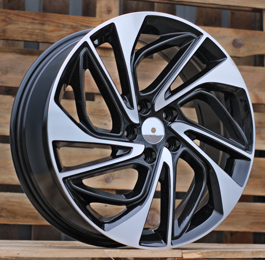 Hyundai B5518  Melns ar pulētu virsmu R18 5X114.3 7.5J et51 67.1