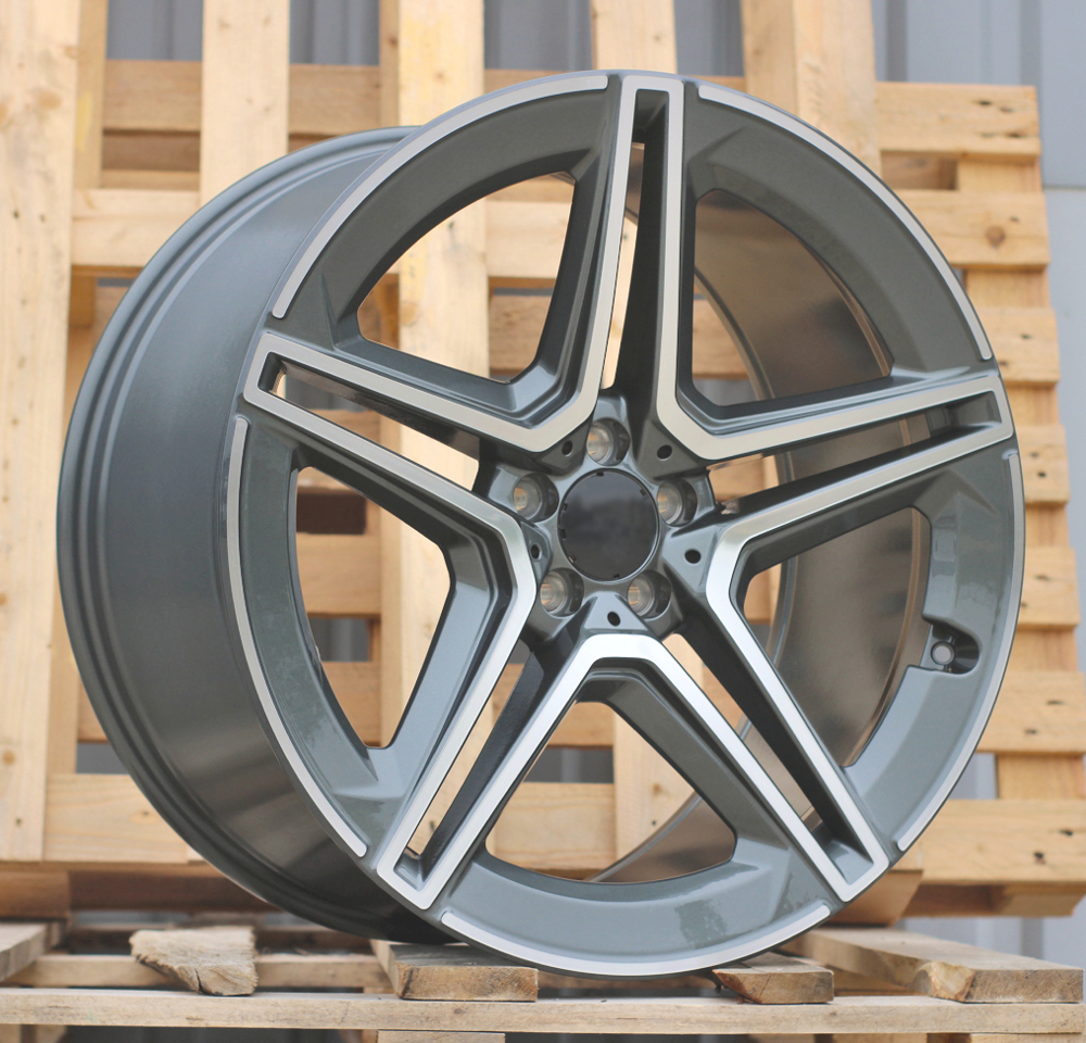 Mercedes FBX142  Pelēks R22 5X112 9.5J et45 66.5