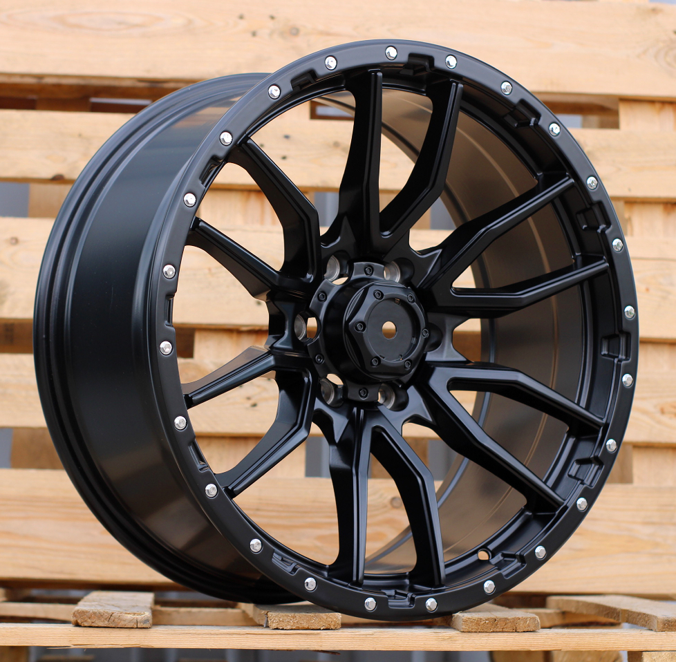 I6098  Melns pusmatēts R20 6X139.7 9J et12 110.1