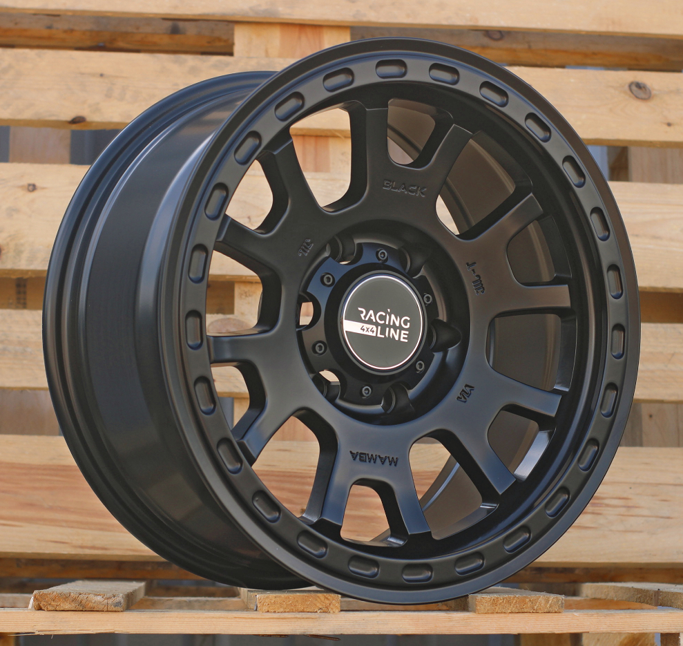 3S1102  Melns pusmatēts R17 6X139.7 8J et 110.1