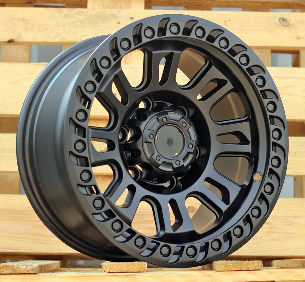 A8916  Melns pusmatēts R15 6X139.7 8J et 110.1