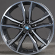 BMW IN3620F  Melns ar pulētu virsmu R19 5X112 8J et46 66.6