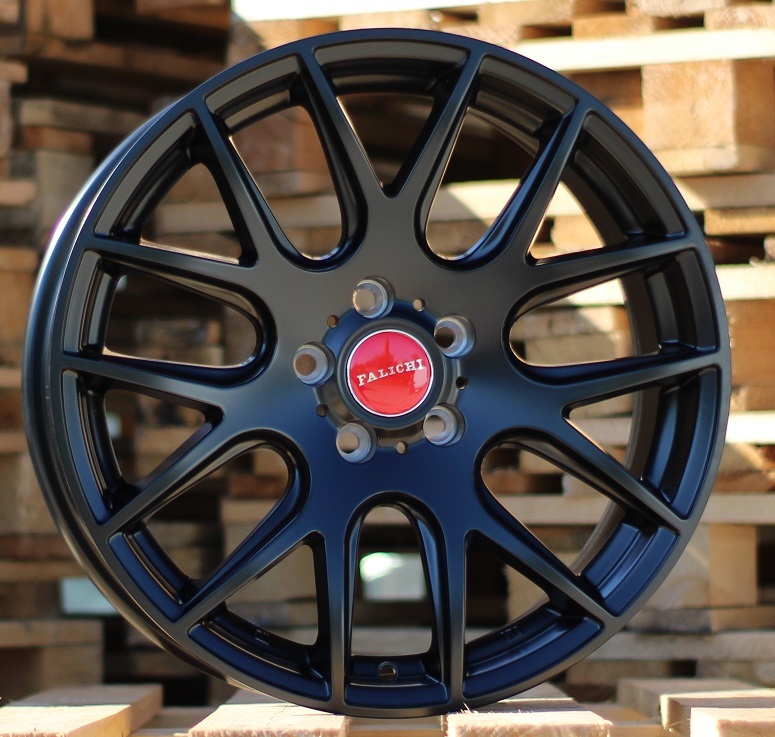 T1398  Melns matēts R17 5X105 7.5J et38 56.6