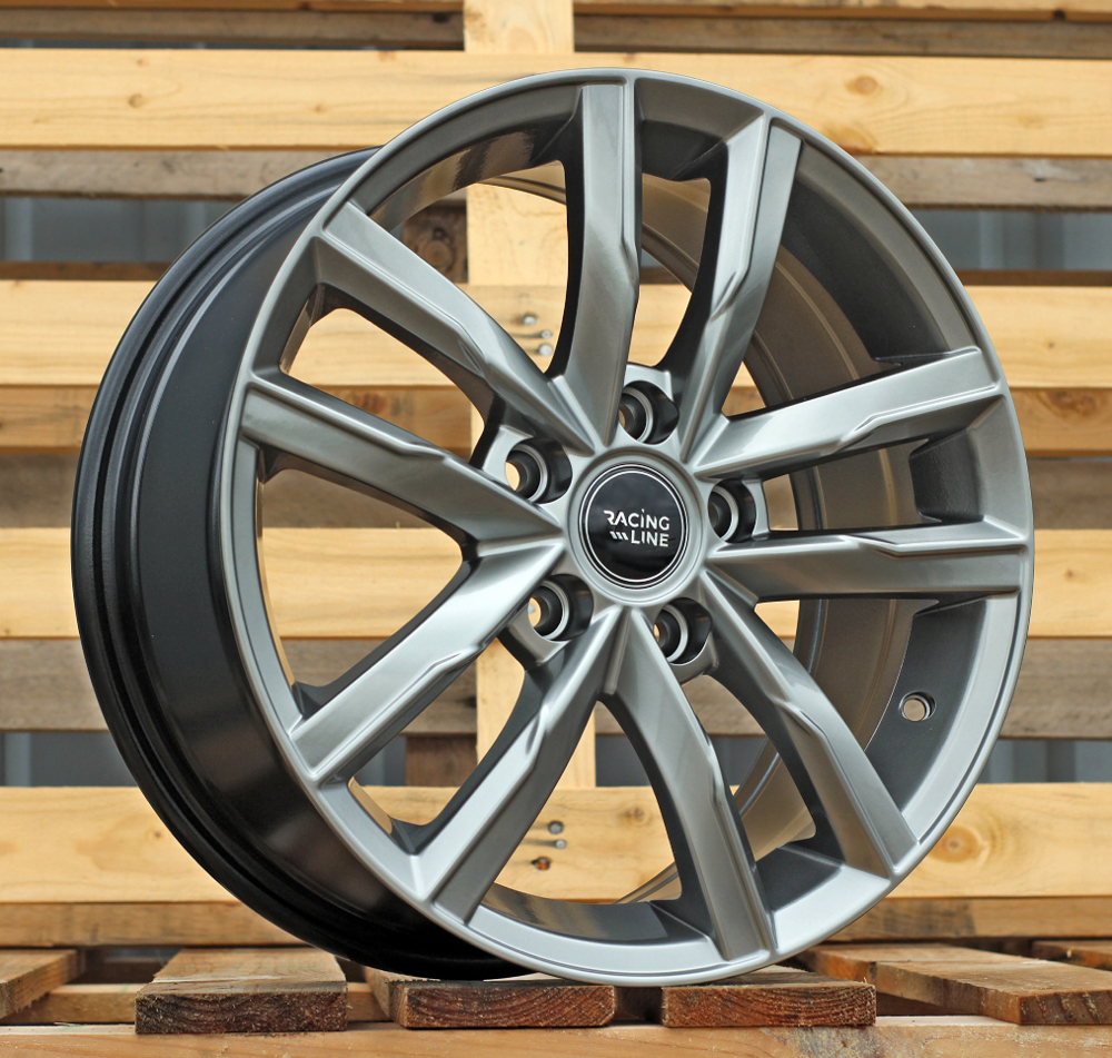 Volkswagen XFC61  Tumši spīdīgs R17 5X112 7.5J et45 57.1