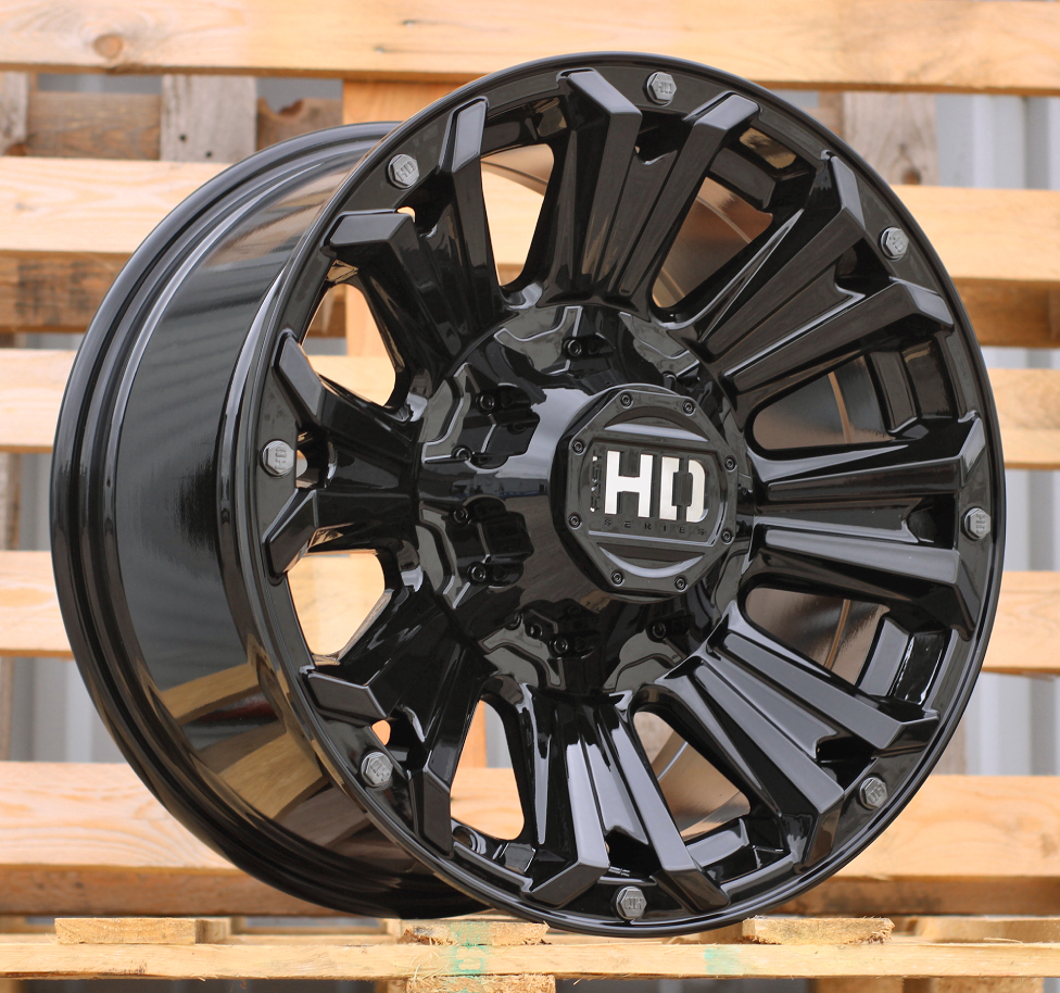 B1658  Melns R17 8X165.1 9J et20 124.9