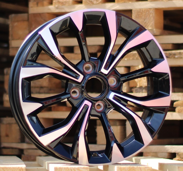F1527  Melns ar pulētu virsmu R16 4X114.3 6J et40 56.6