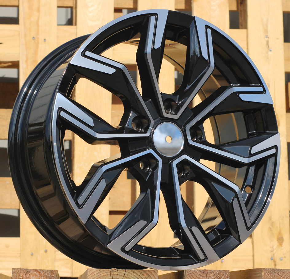 Renault B1518  Melns ar pulētu virsmu R16 5X114.3 6.5J et41 66.1