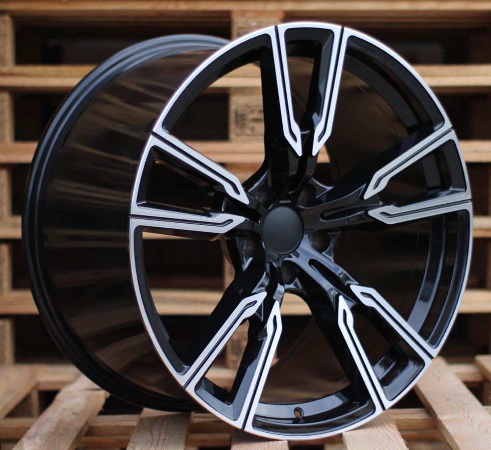 BMW H5033  Melns ar pulētu virsmu R21 5X112 10.5J et43 66.6