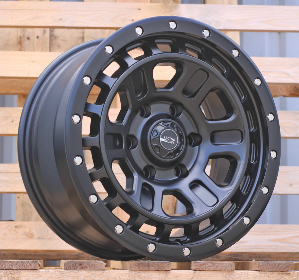 3S234  Melns pusmatēts R17 6X139.7 8.5J et15 106.1