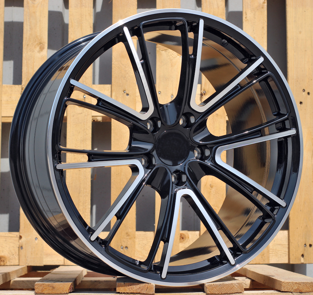 Porsche RNRGW1058  Melns ar pulētu virsmu R21 5X130 9.5J et61 71.6
