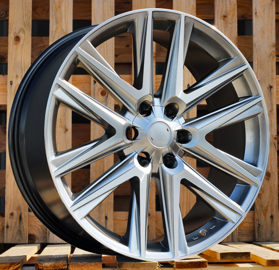L1023  Tumši spīdīgs R22 6X139.7 9J et25 106.1