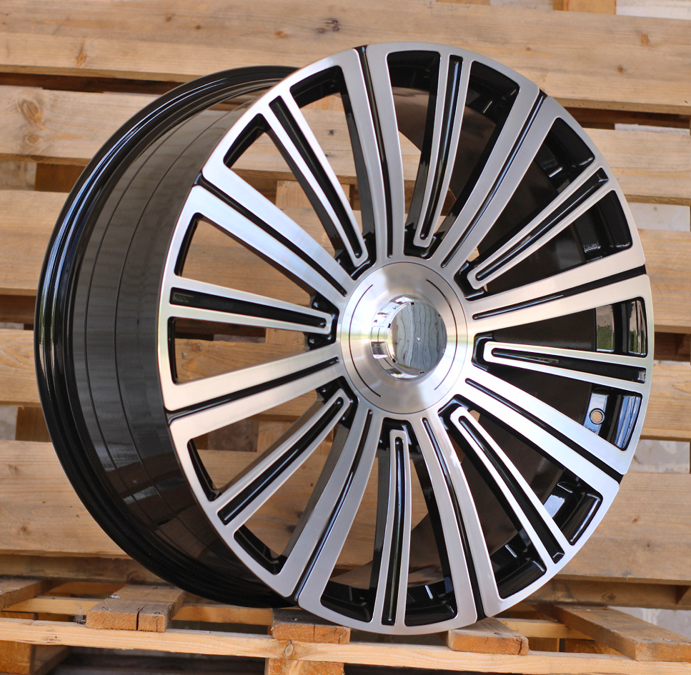 Mercedes TX139A  Melns ar pulētu virsmu R22 5X112 10J et40 66.6