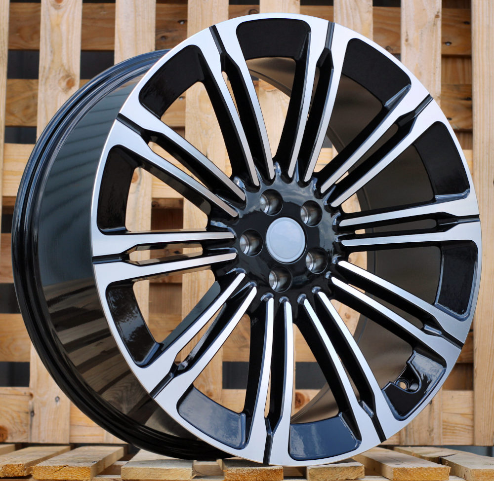 Land Rover/Range Rover B1808  Melns ar pulētu virsmu R22 5X108 9.5J et45 63.3