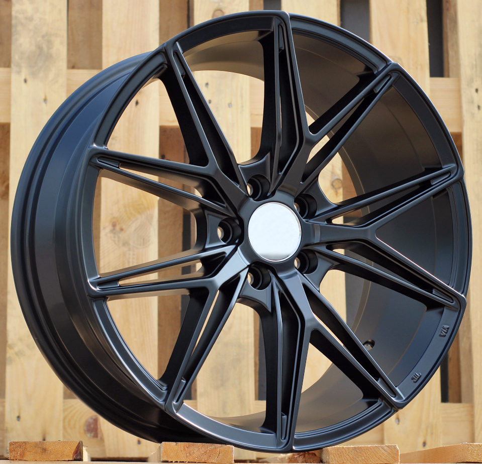 Y0036  Melns pusmatēts R18 5X108 8J et40 67.1