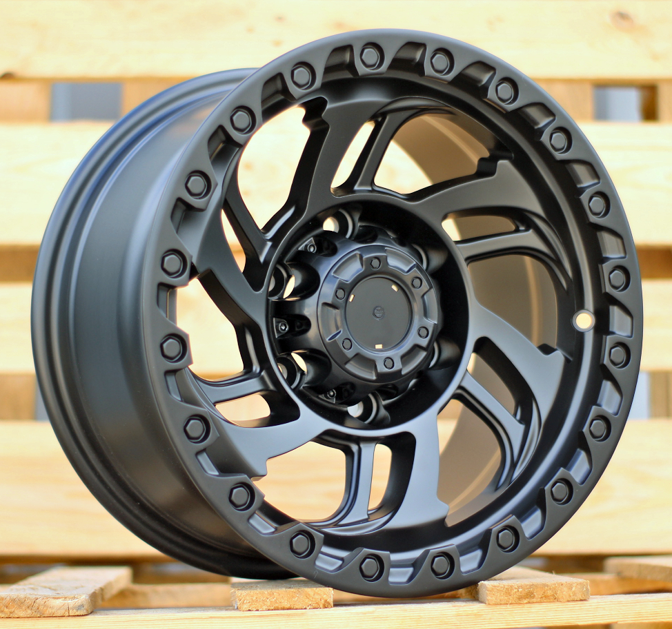 A6278  Melns pusmatēts R15 6X139.7 8J et 110.1