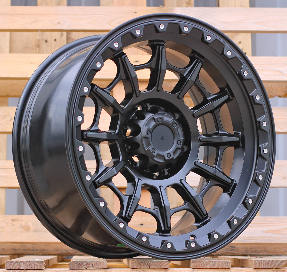 FBX099  Melns ar pulētu virsmu R18 6X139.7 9J et 110.1