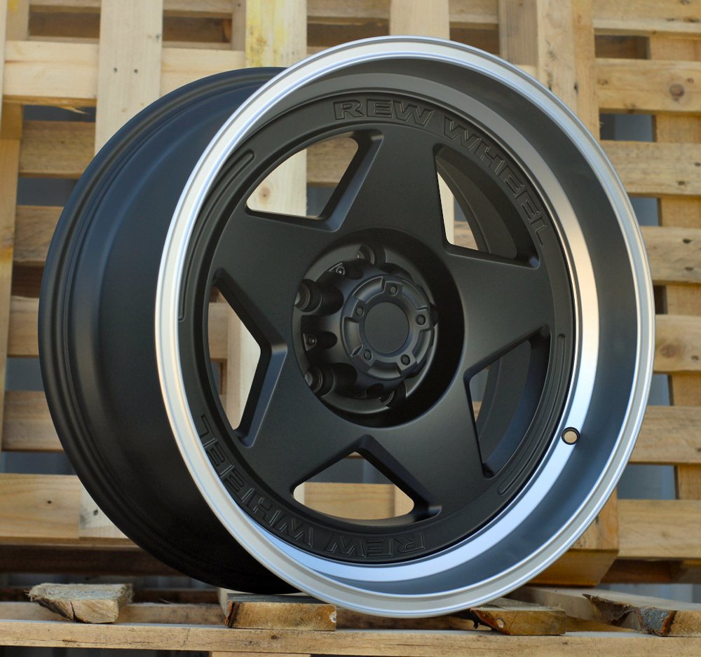 JT274  Melns ar pulētu virsmu R17 6X114.3 9J et 66.1
