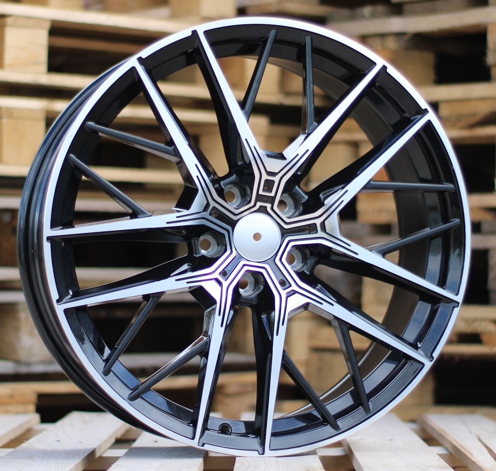 BMW H5080  Melns ar pulētu virsmu R18 5X120 8J et45 72.6