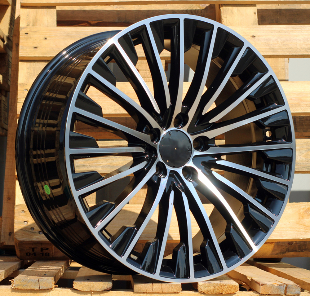 Mercedes FBX132  Melns ar pulētu virsmu R19 5X112 9.5J et45 66.6