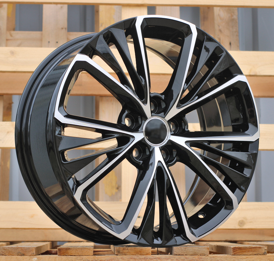 Toyota A5908  Melns ar pulētu virsmu R17 5X114.3 7.5J et40 60.1