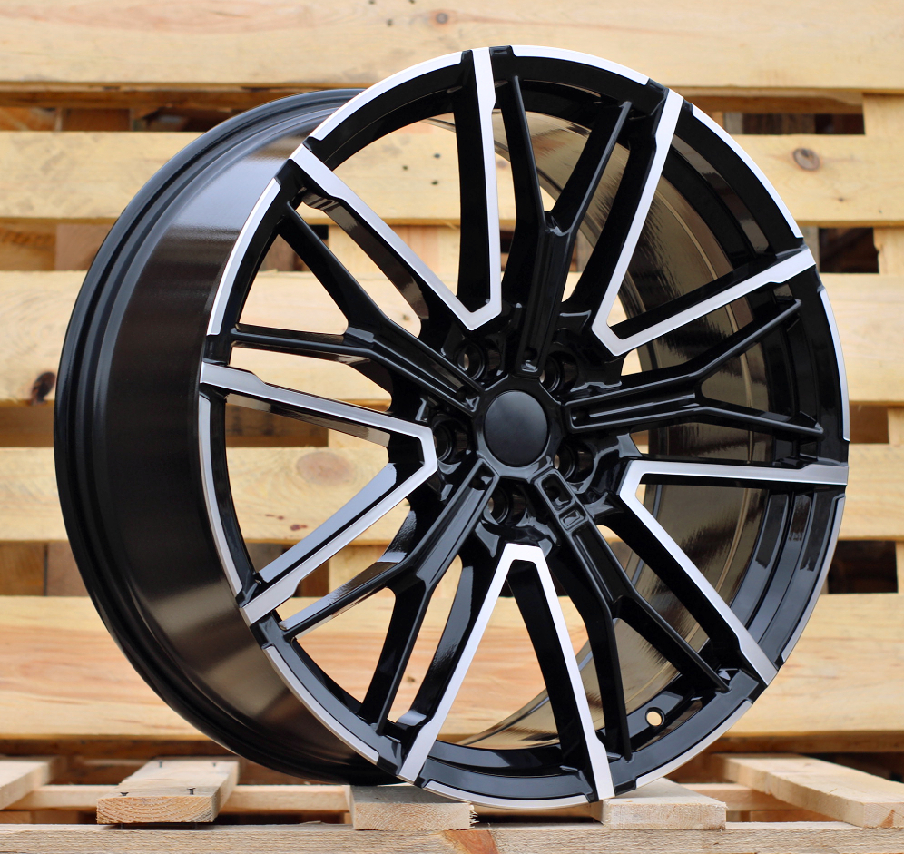 BMW 3S1284  Melns ar pulētu virsmu R20 5X112 9J et44 66.6