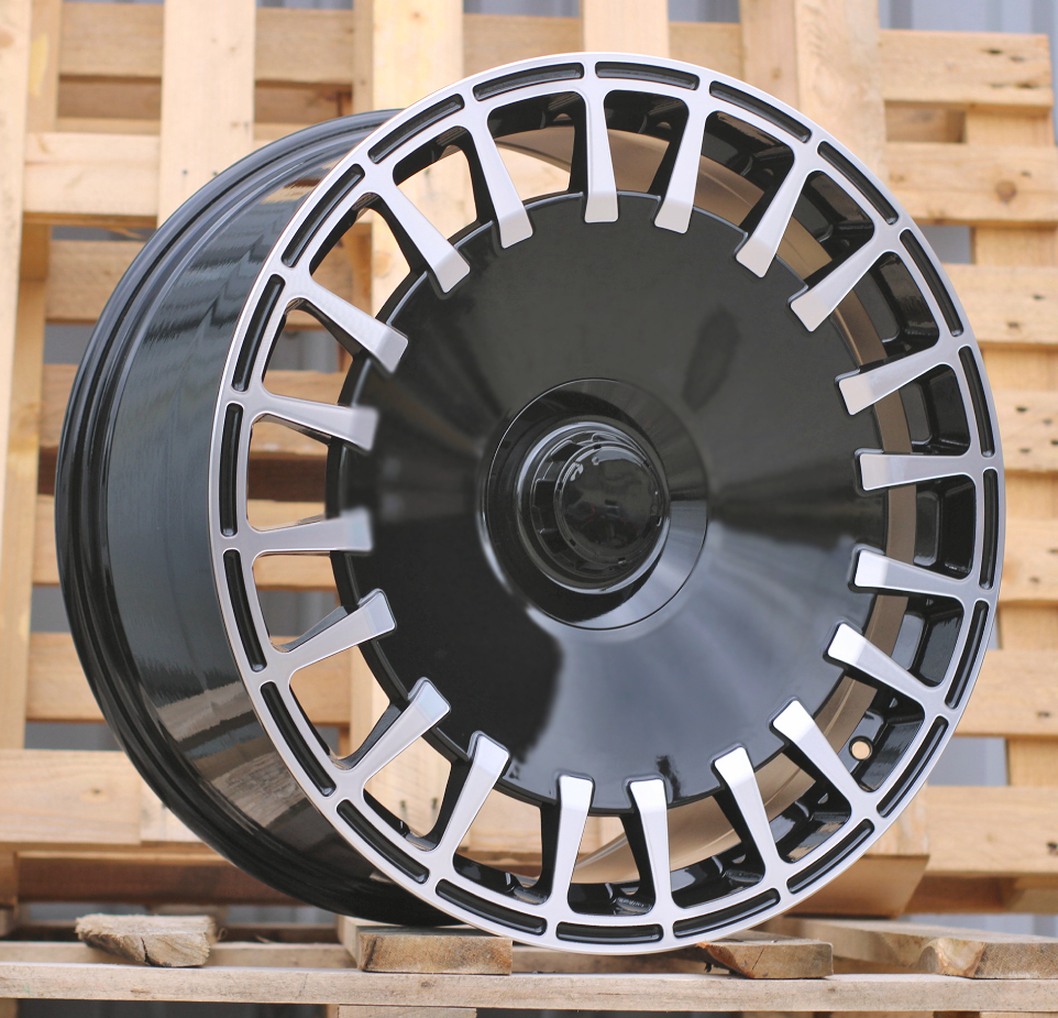 Mercedes I0343  Melns ar pulētu virsmu R20 5X112 8.5J et36 66.6