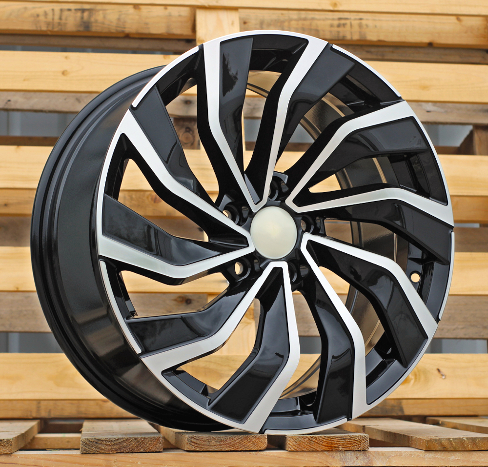 Volkswagen B5780  Melns ar pulētu virsmu R18 5X112 8J et45 57.1