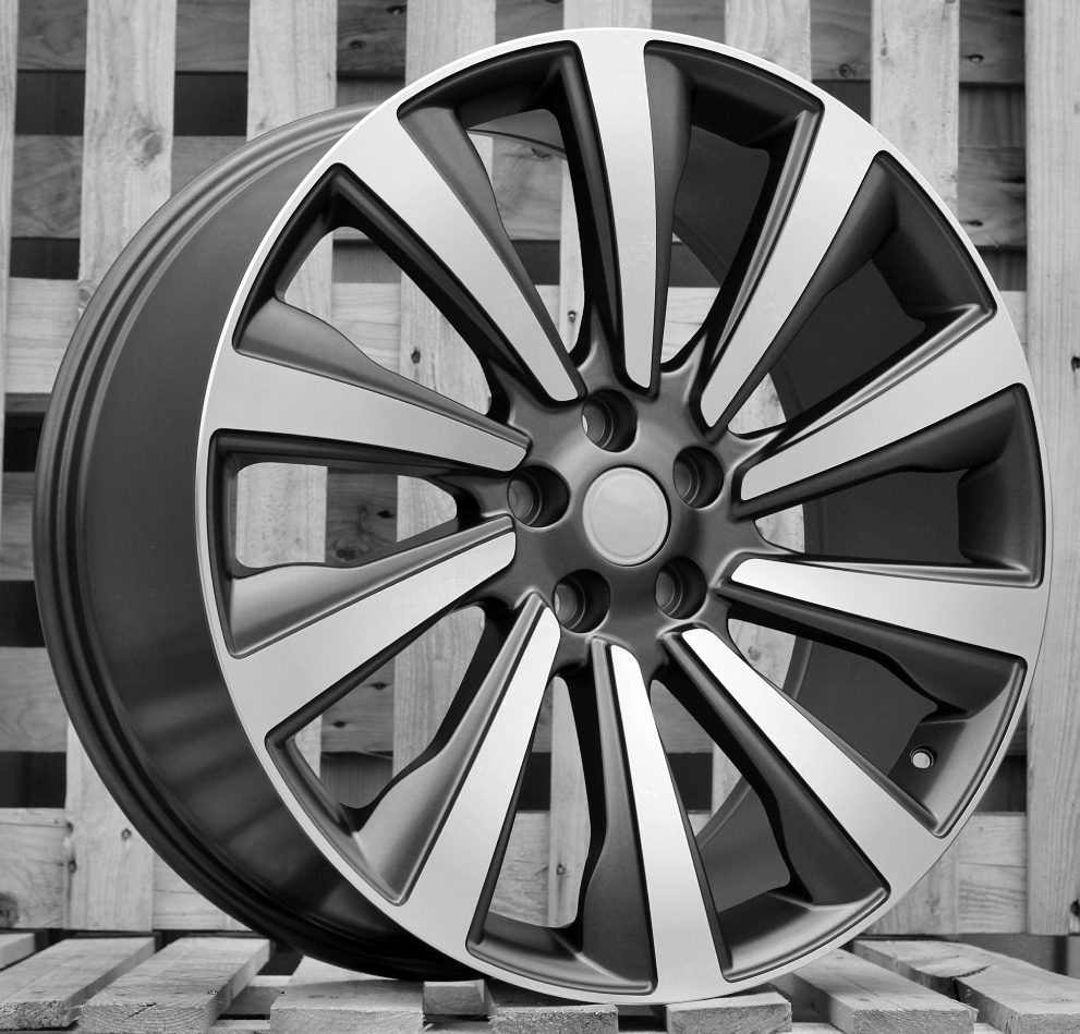 Land Rover/Range Rover B1756  Melns ar pulētu virsmu R24 5X120 10J et40 72.6
