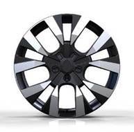 Citroen Y1248  Melns ar pulētu virsmu R17 5X108 7J et45 65.1