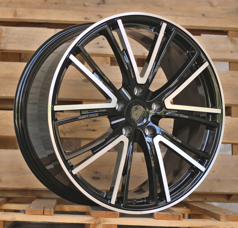 Porsche CQRGW1058  Melns ar pulētu virsmu R21 5X130 9.5J et61 71.6