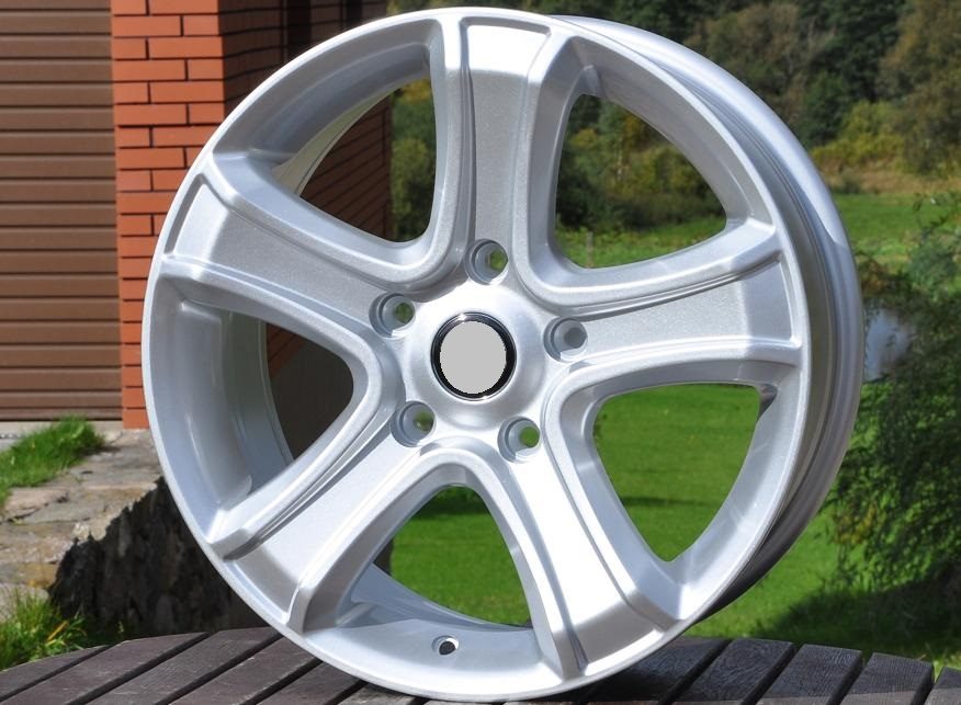 Volkswagen BK258  Sudrabs R17 5X130 7.5J et55 71.6