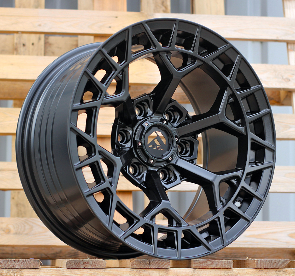 FBX229  Melns matēts R17 6X139.7 9J et 110.1