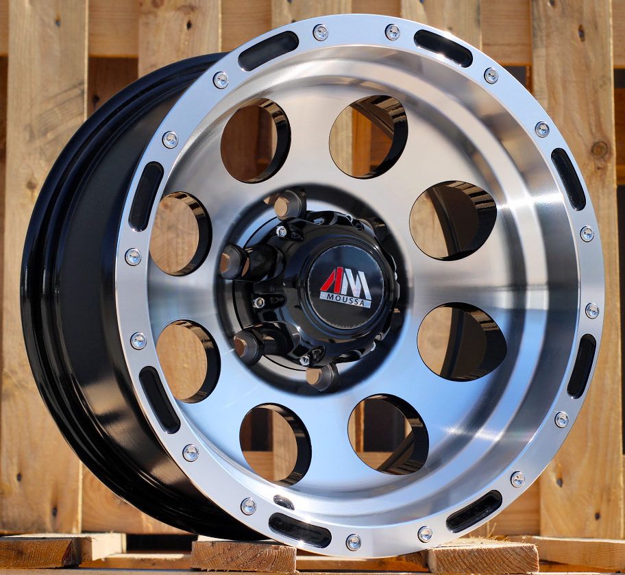 LU087  Melns ar pulētu virsmu R15 6X139.7 10J etM46 110.1