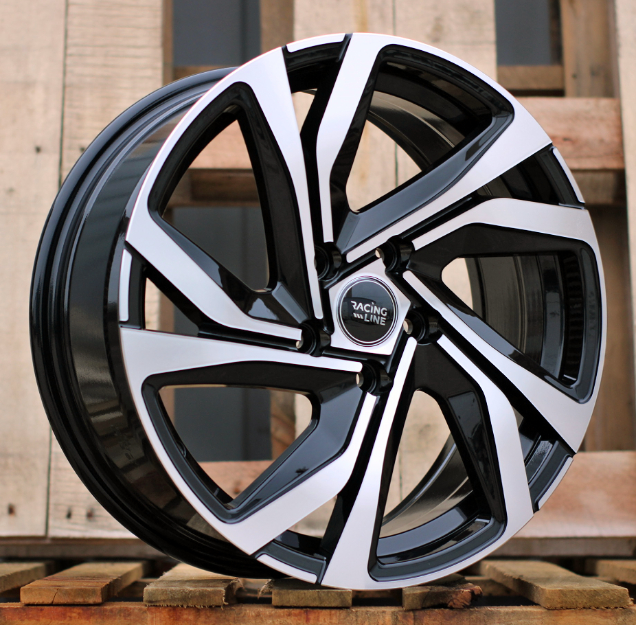 Renault B5762  Melns ar pulētu virsmu R17 5X114.3 7J et43 66.1
