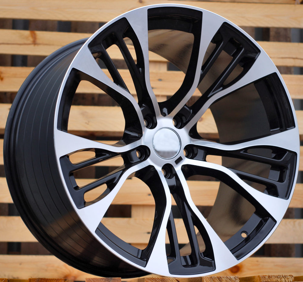 BMW BK851  Melns ar pulētu virsmu R21 5X120 11.5J et38 74.1