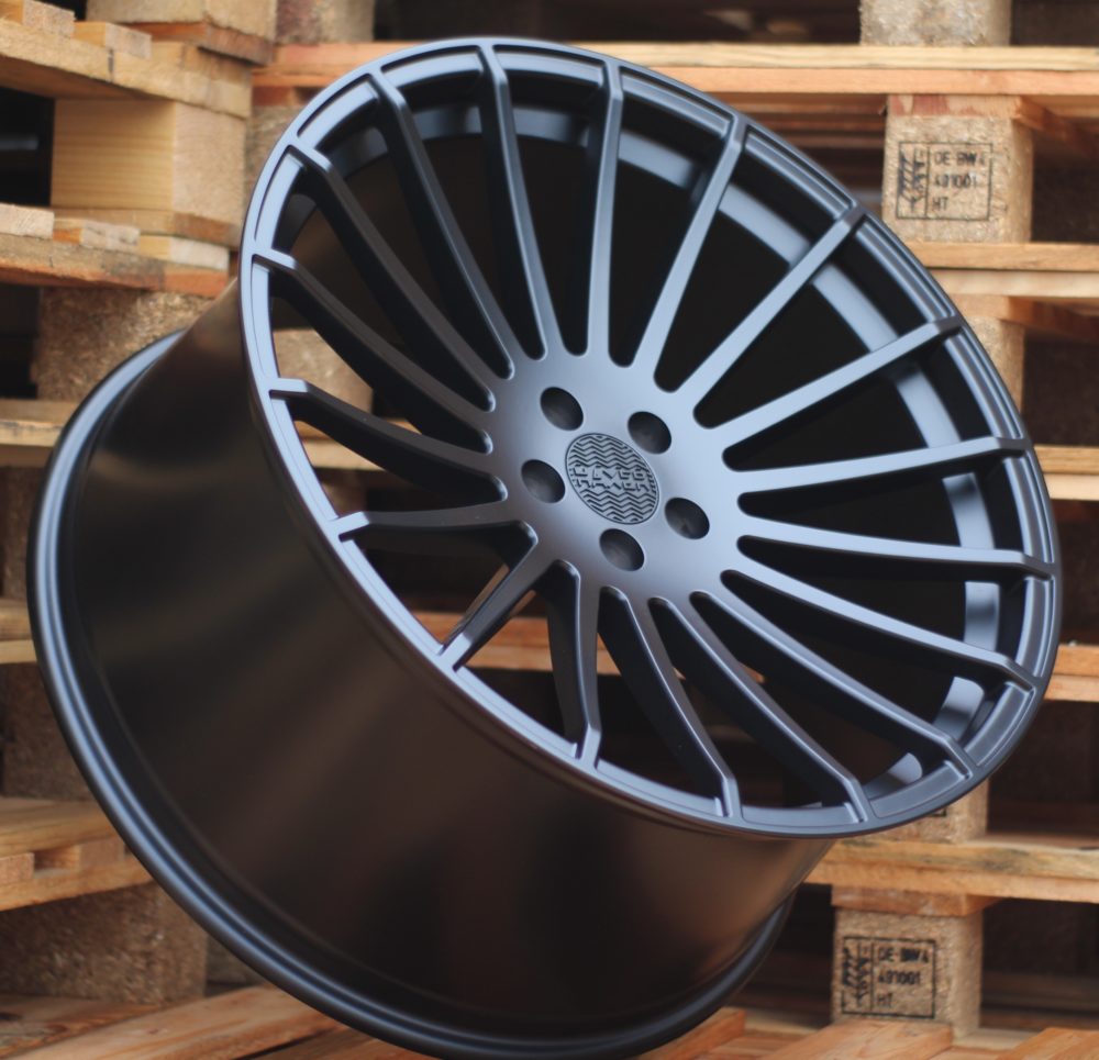 A1227  Melns pusmatēts R23 5X130 10.5J et40 84.1