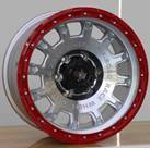 FBX034  Melns pusmatēts R17 6X139.7 8.5J et12 106.1
