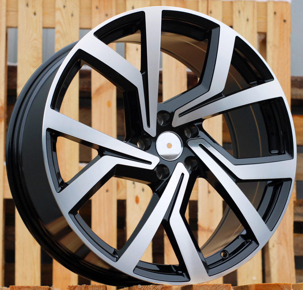 Volkswagen B1154  Melns ar pulētu virsmu R18 5X112 8J et40 57.1