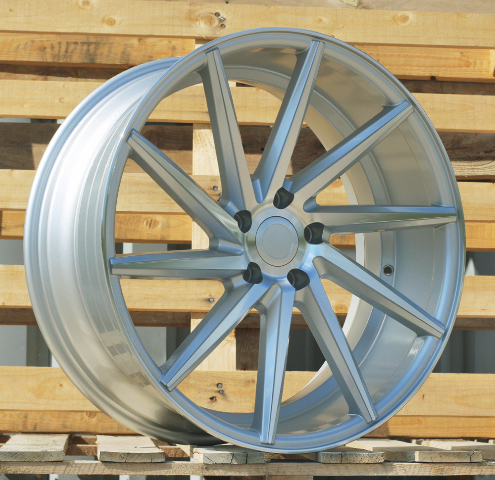 B1058  Sudrabs R19 5X120 9.5J et38 72.6