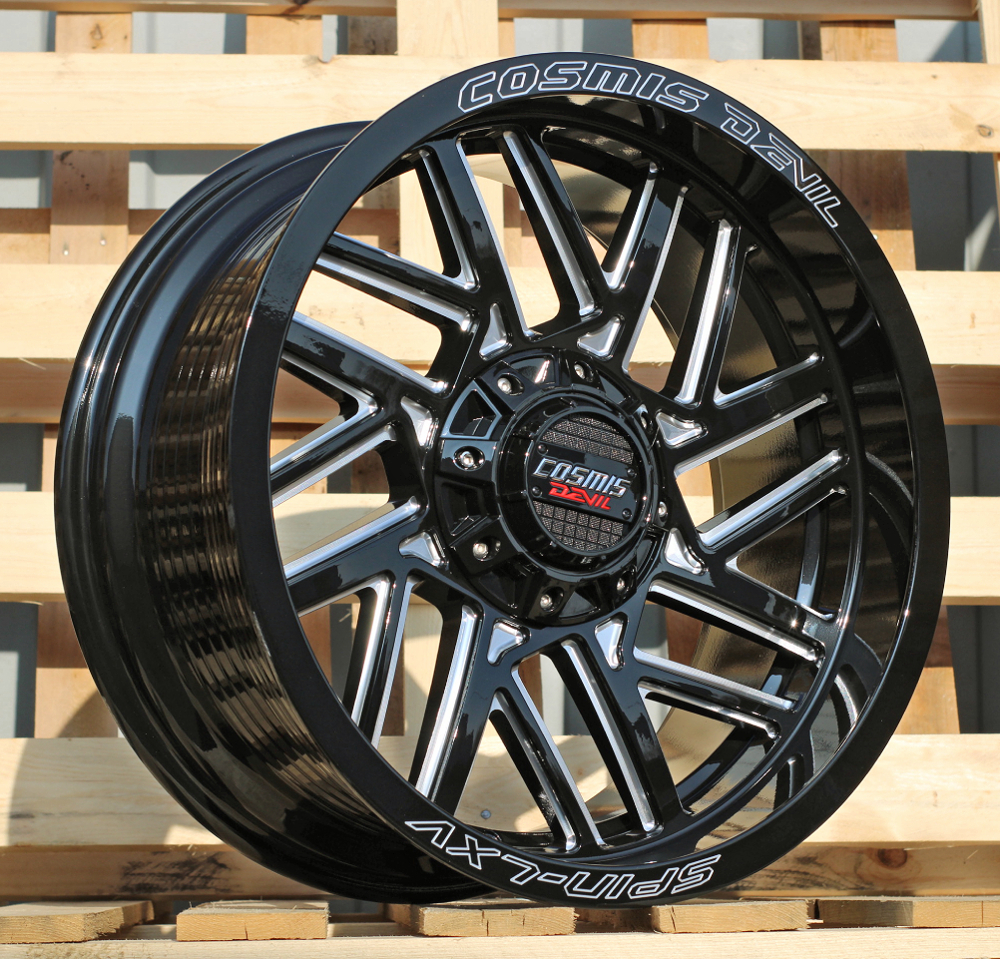 B1816  Melns R20 6X139.7 9J et 106.1